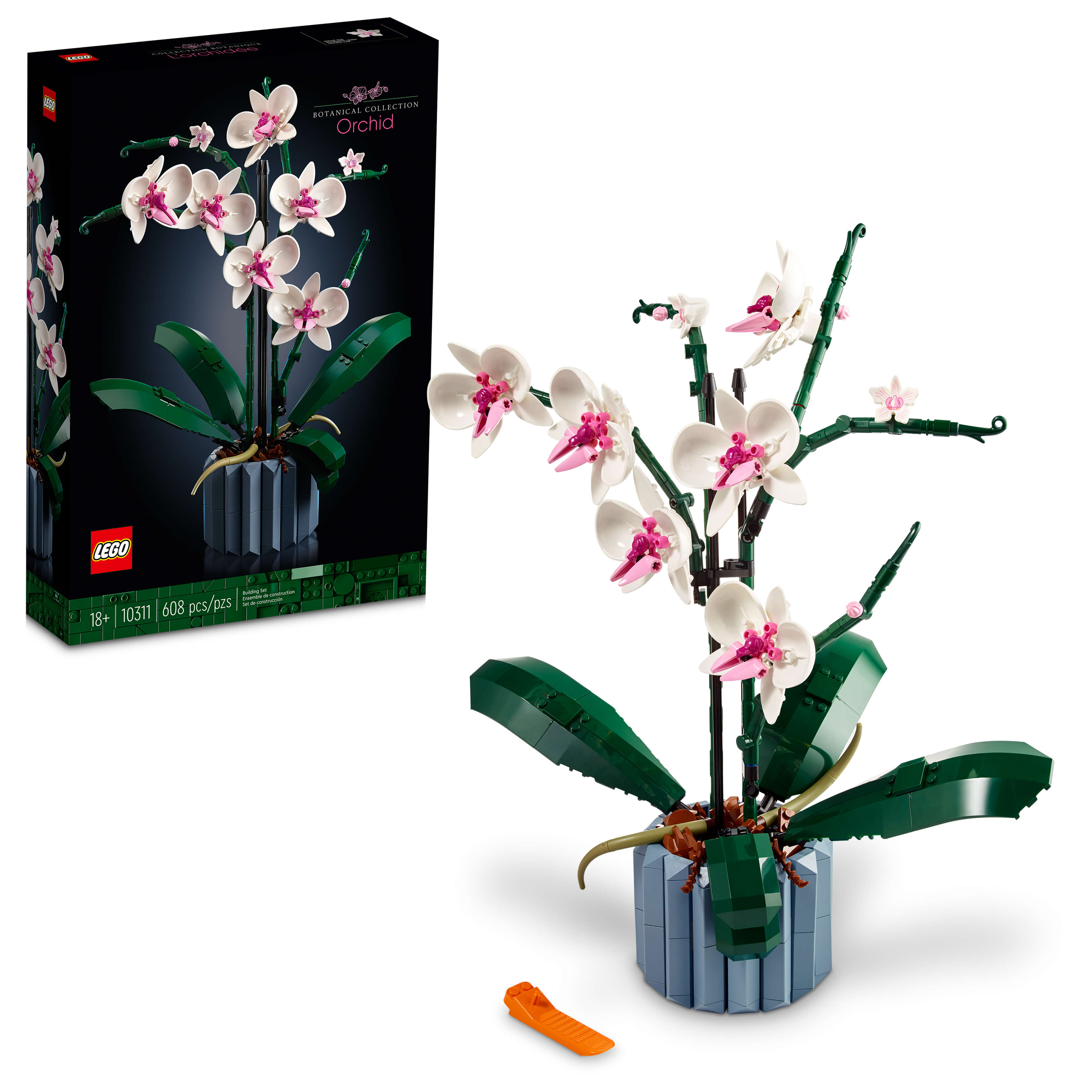 LEGO® Orchid 10311 Plant Decor Building Kit (608 Pieces)
