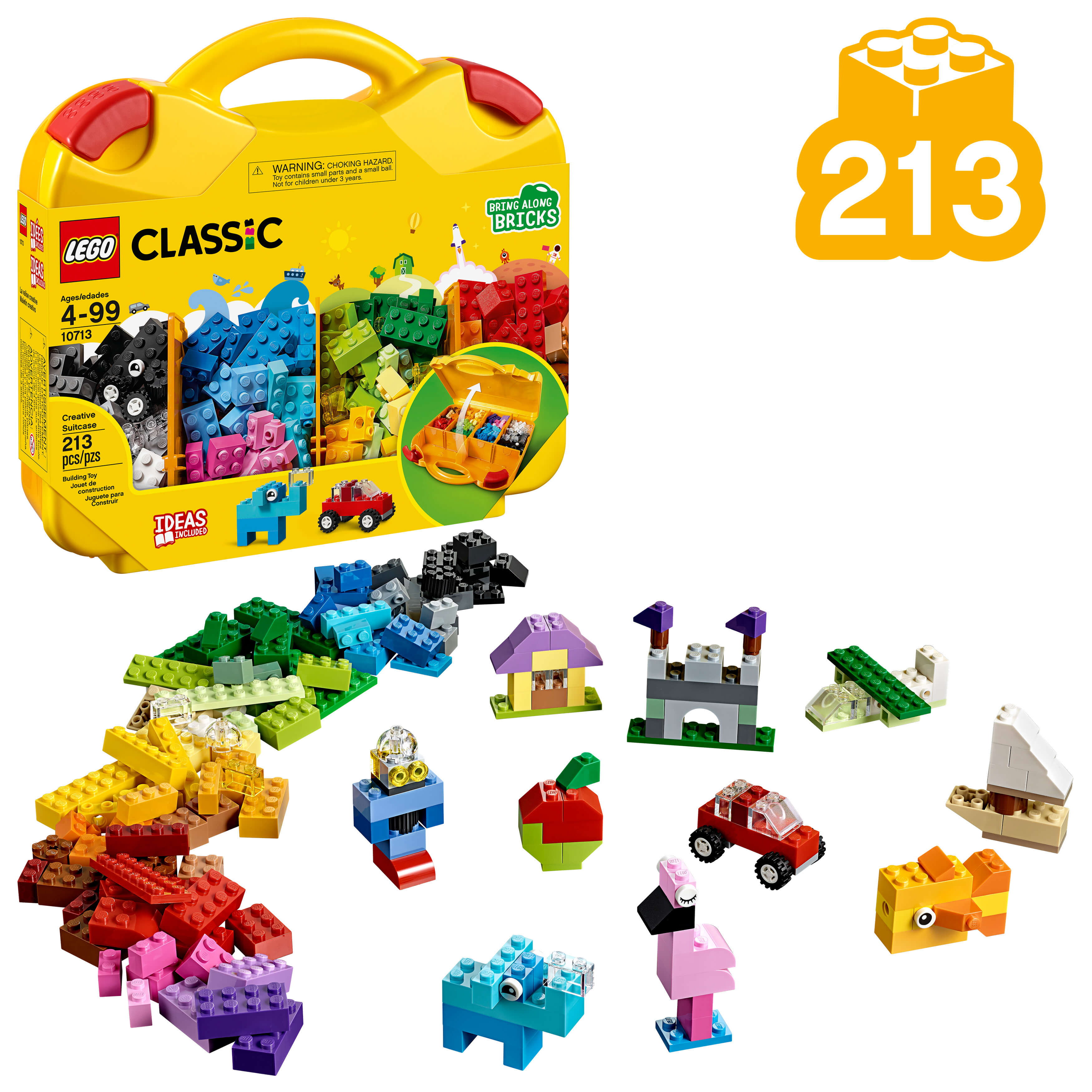 LEGO® Classic Creative Suitcase 10713 Building Kit (213 Piece)