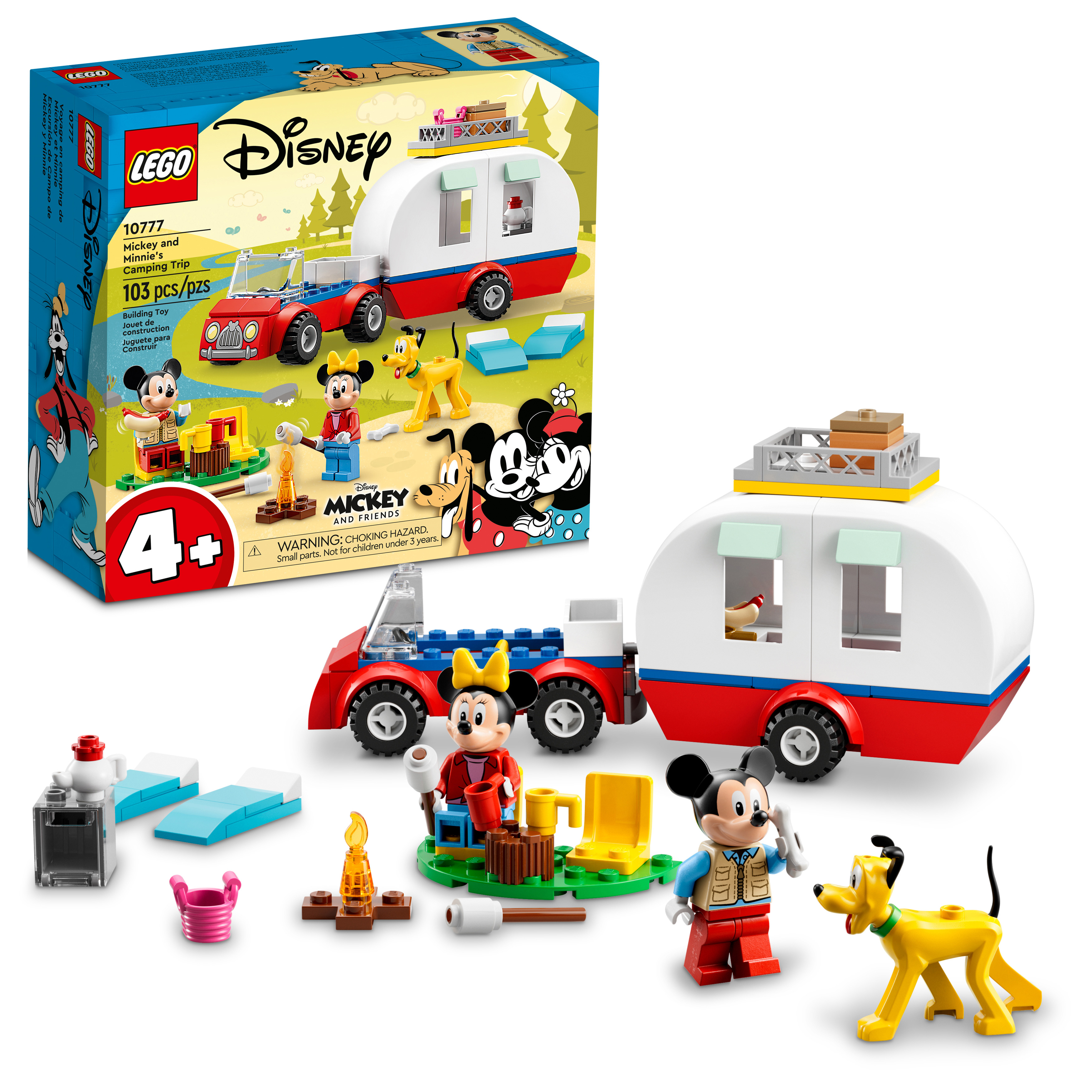 LEGO® Disney Mickey and Friends ® Mickey Mouse and Minnie Mouse's Camping Trip 10777