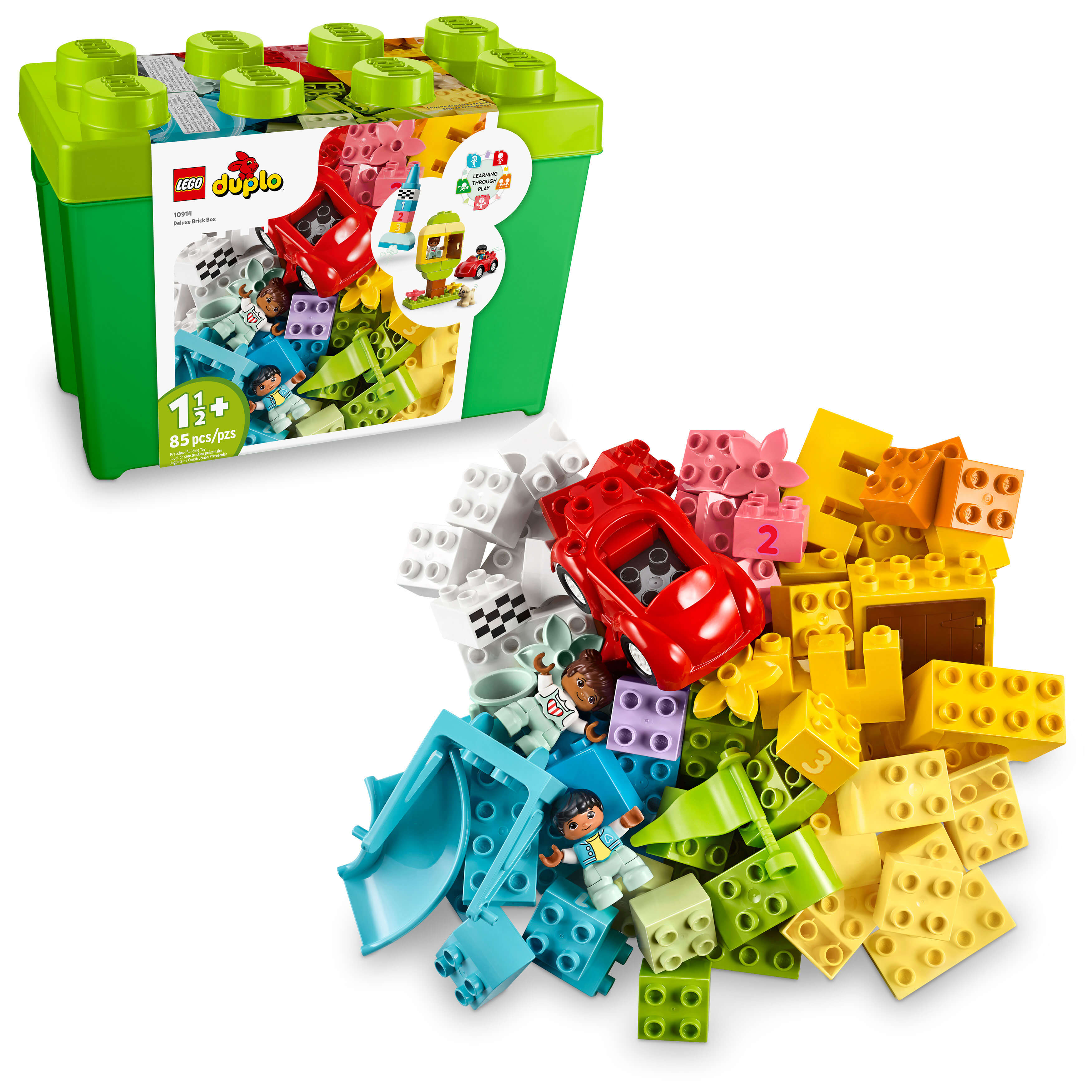 LEGO®  DUPLO® Classic Deluxe Brick Box 10914 Building Toy (85 Pieces)