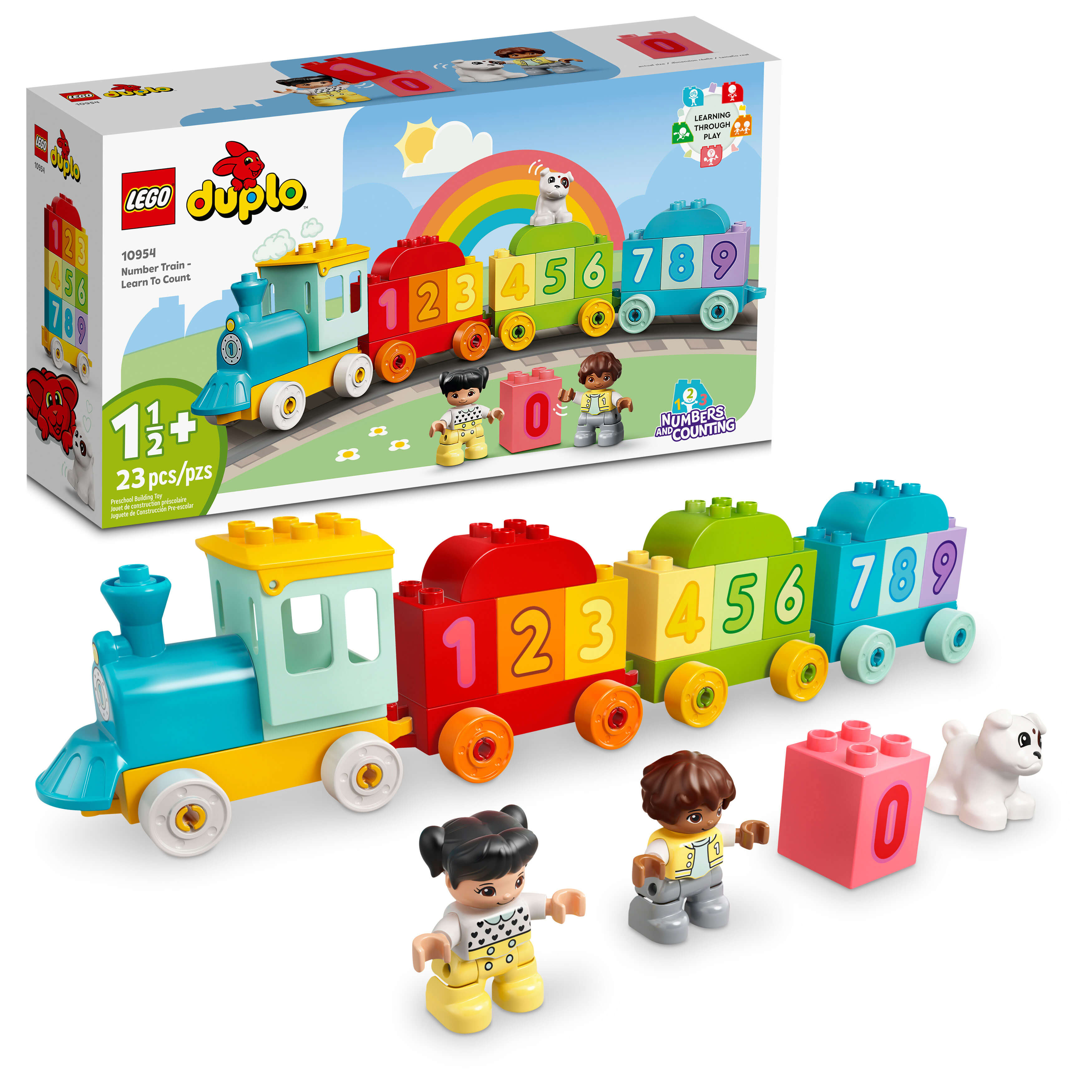 LEGO®  DUPLO® My First Number Train - Learn To Count 10954 Building Toy (23 Pieces)