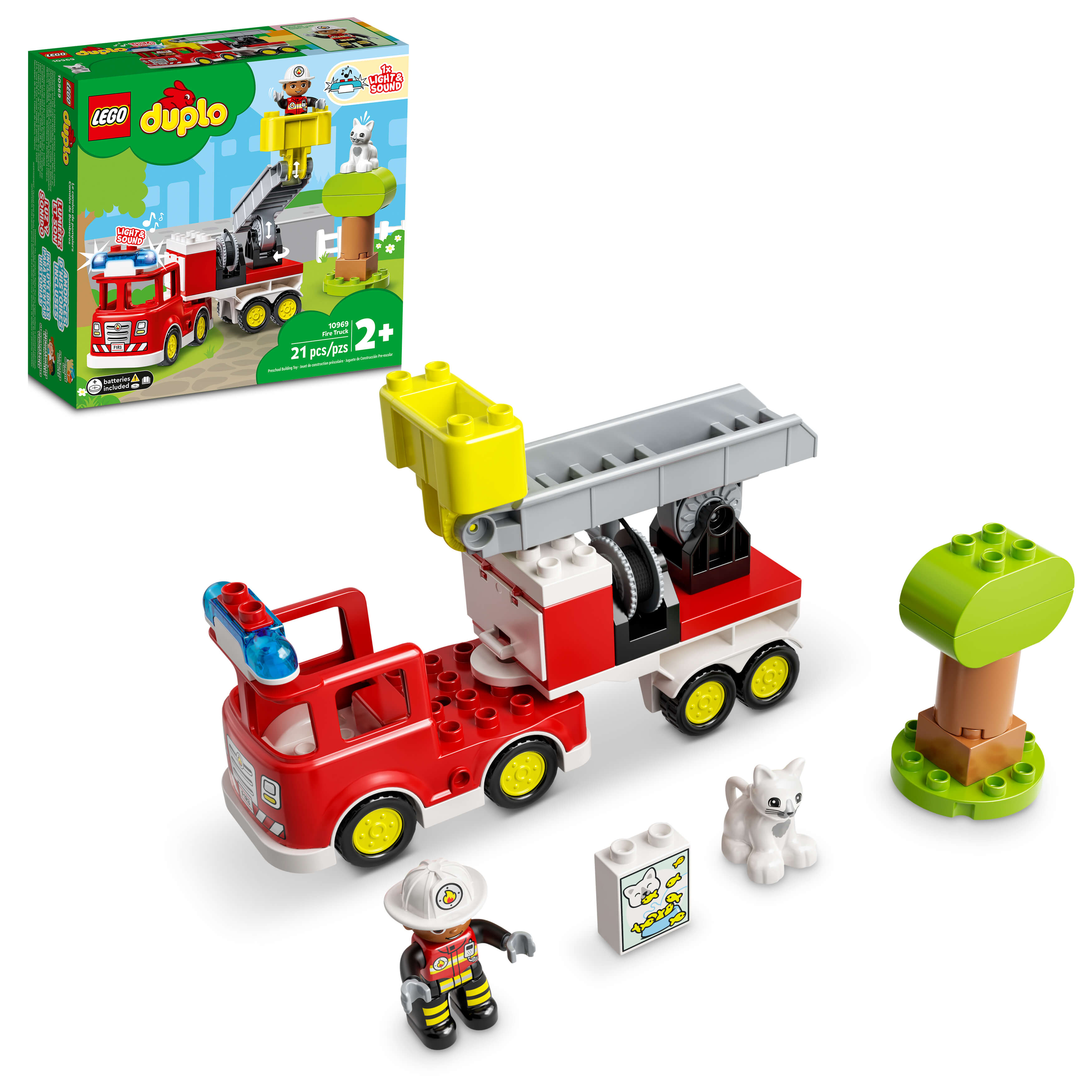 LEGO®  DUPLO® Rescue Fire Truck 10969 Building Toy (21 Pieces)