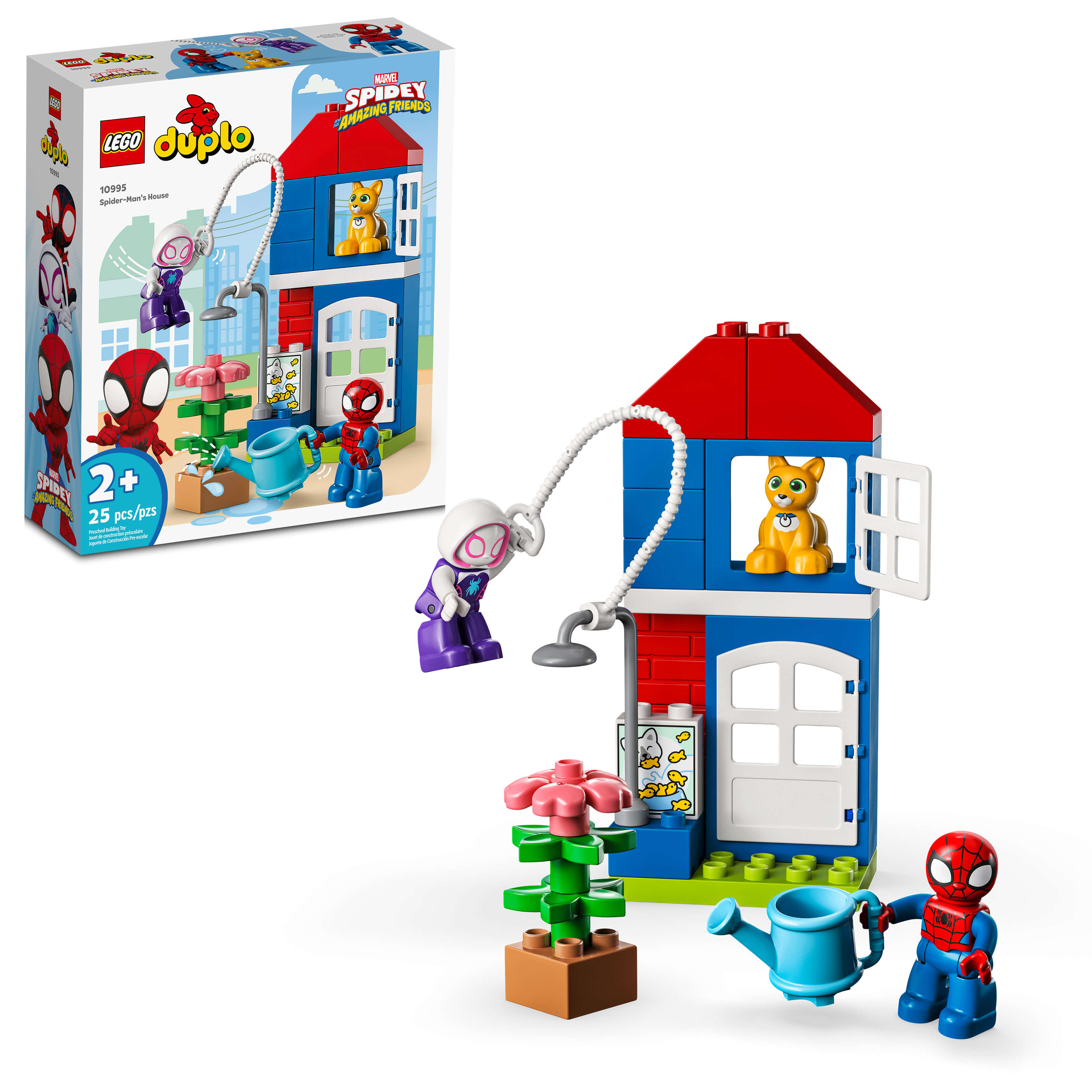 LEGO®  DUPLO® Marvel Spider-Mans House 10995 Building Toy Set (25 Pieces)