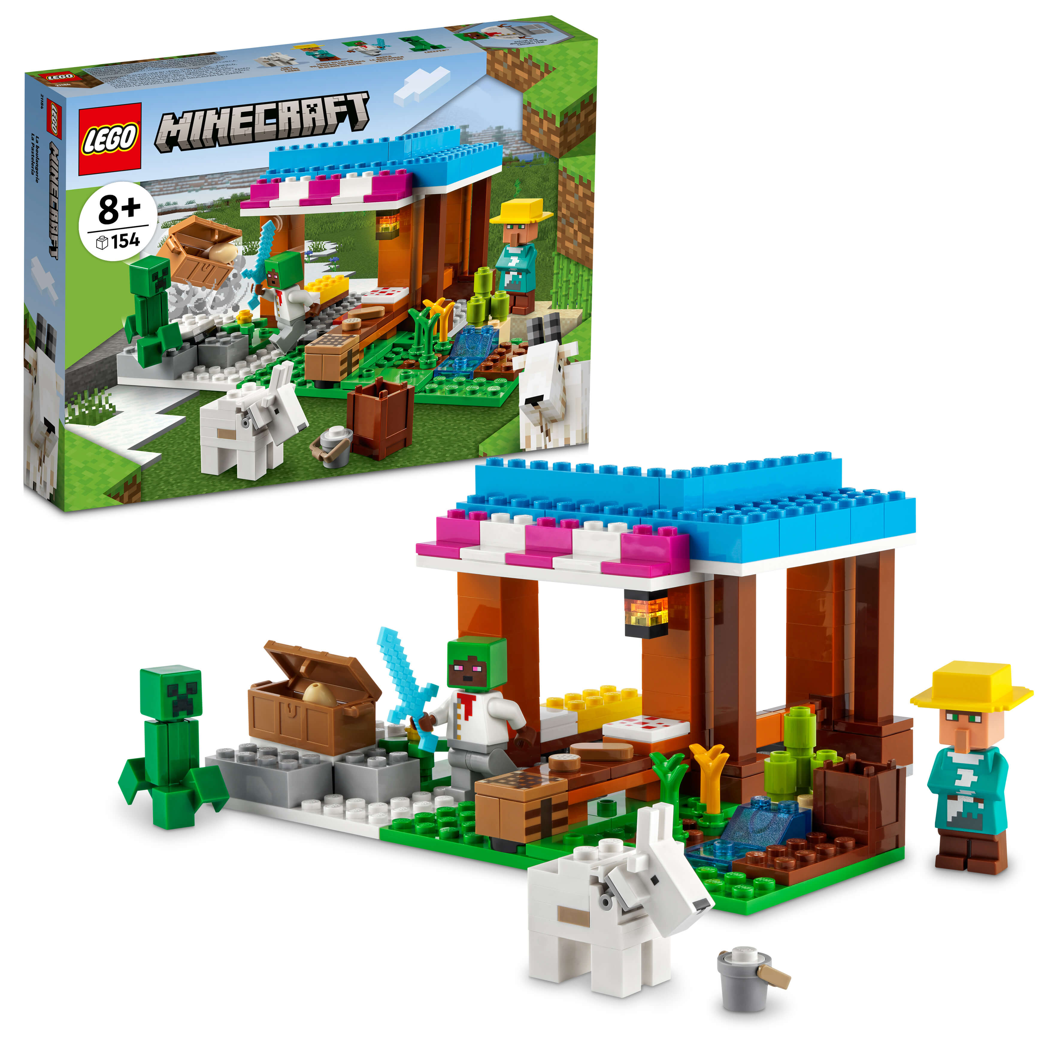 LEGO®  Minecraft® The Bakery 21184 Building Kit (157 Pieces)