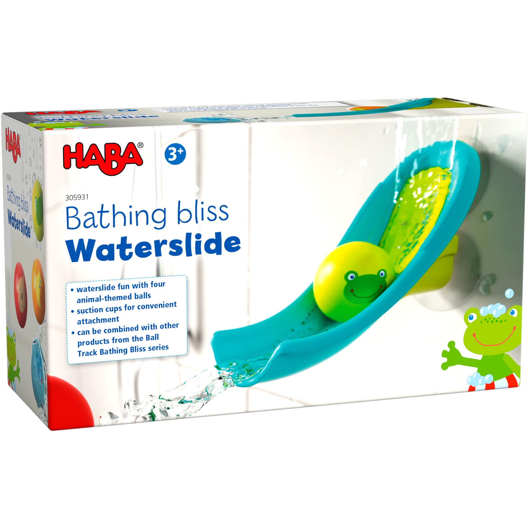Bathing Bliss Waterslide Bathtub Ball Track Toy