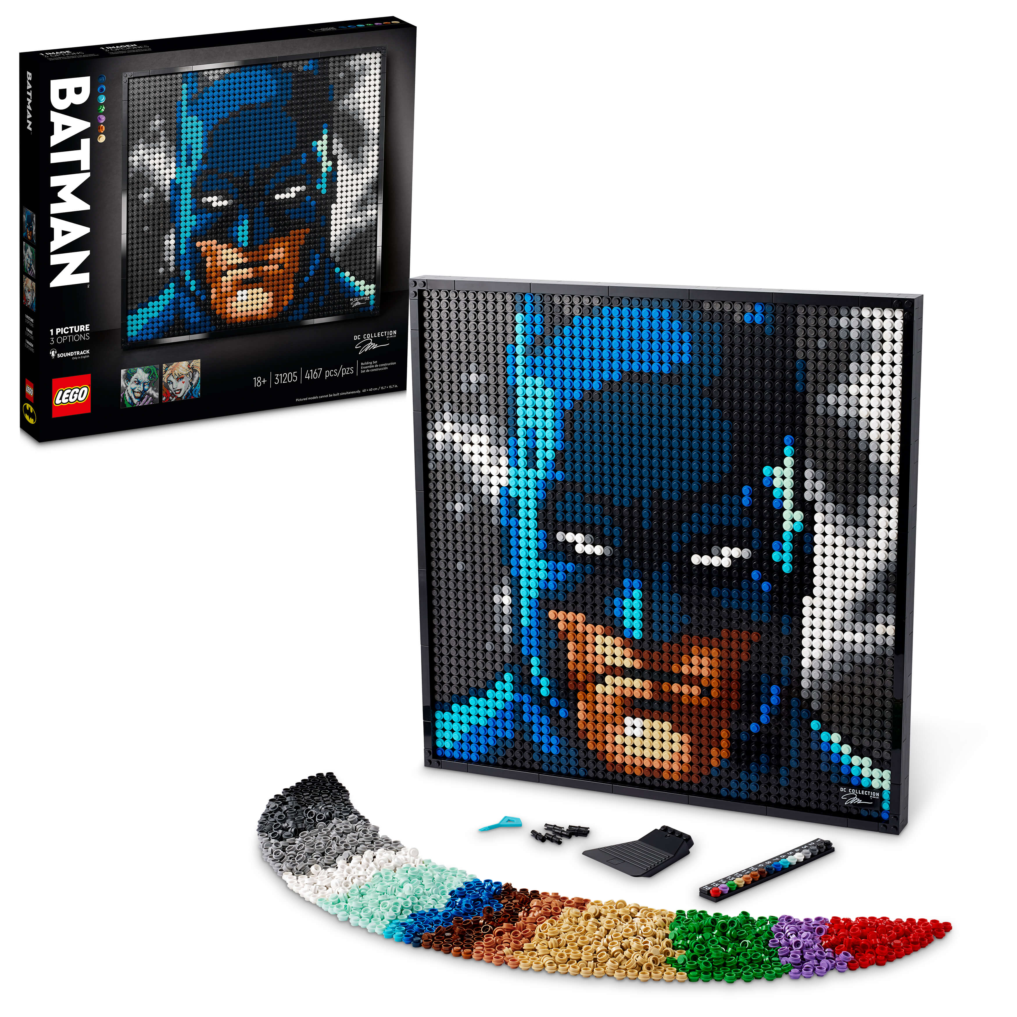 LEGO® Art Jim Lee Batman Collection 31205 Building Kit (4,167 Pieces)