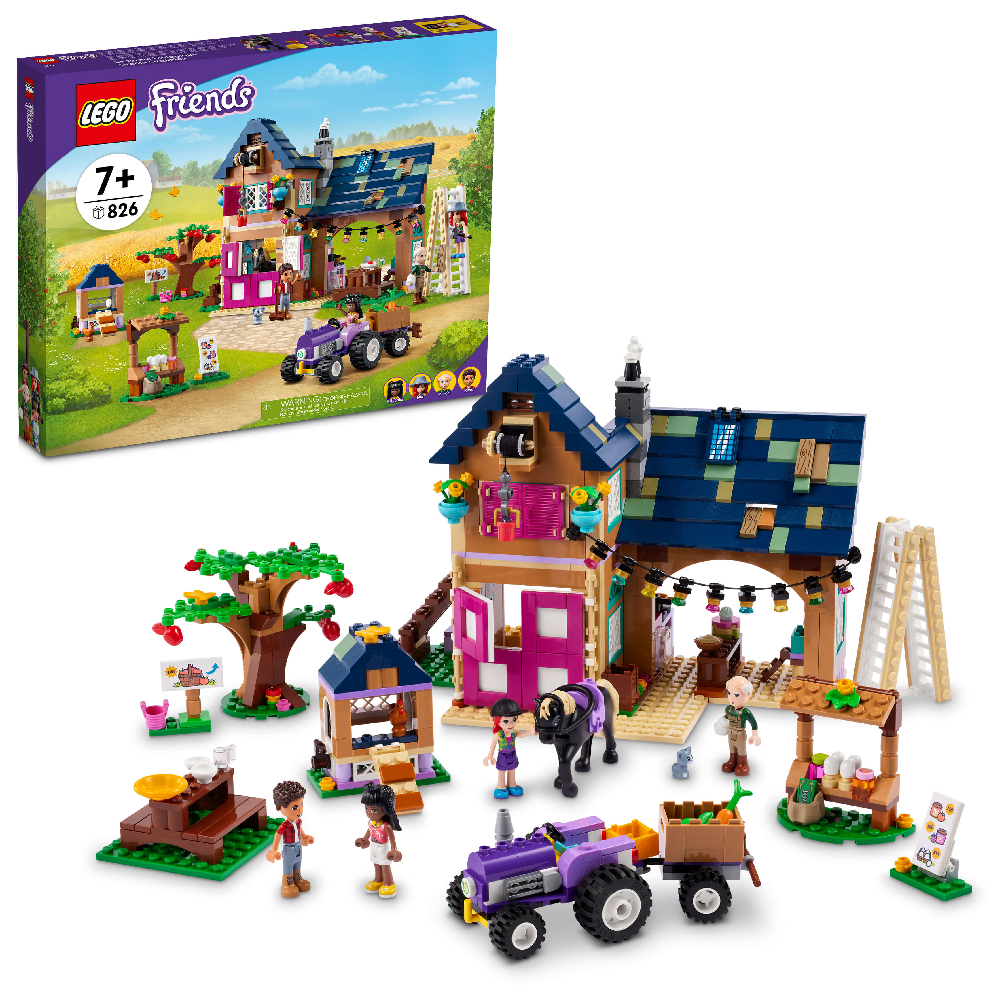 LEGO® Friends Organic Farm 41721 Building Kit (826 Pieces)
