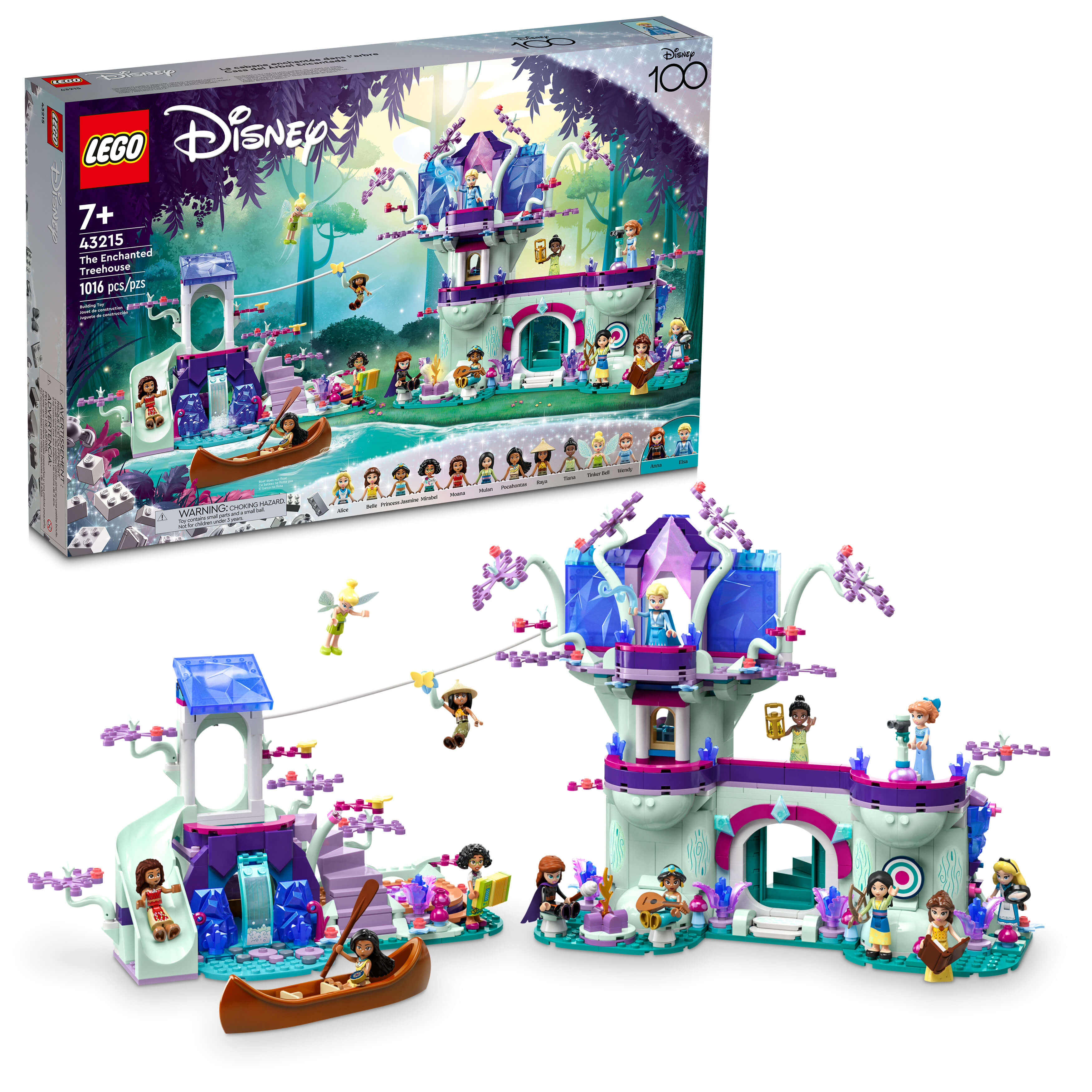 LEGO® Disney The Enchanted Treehouse 43215 Building Toy Set (1,016 Pieces)