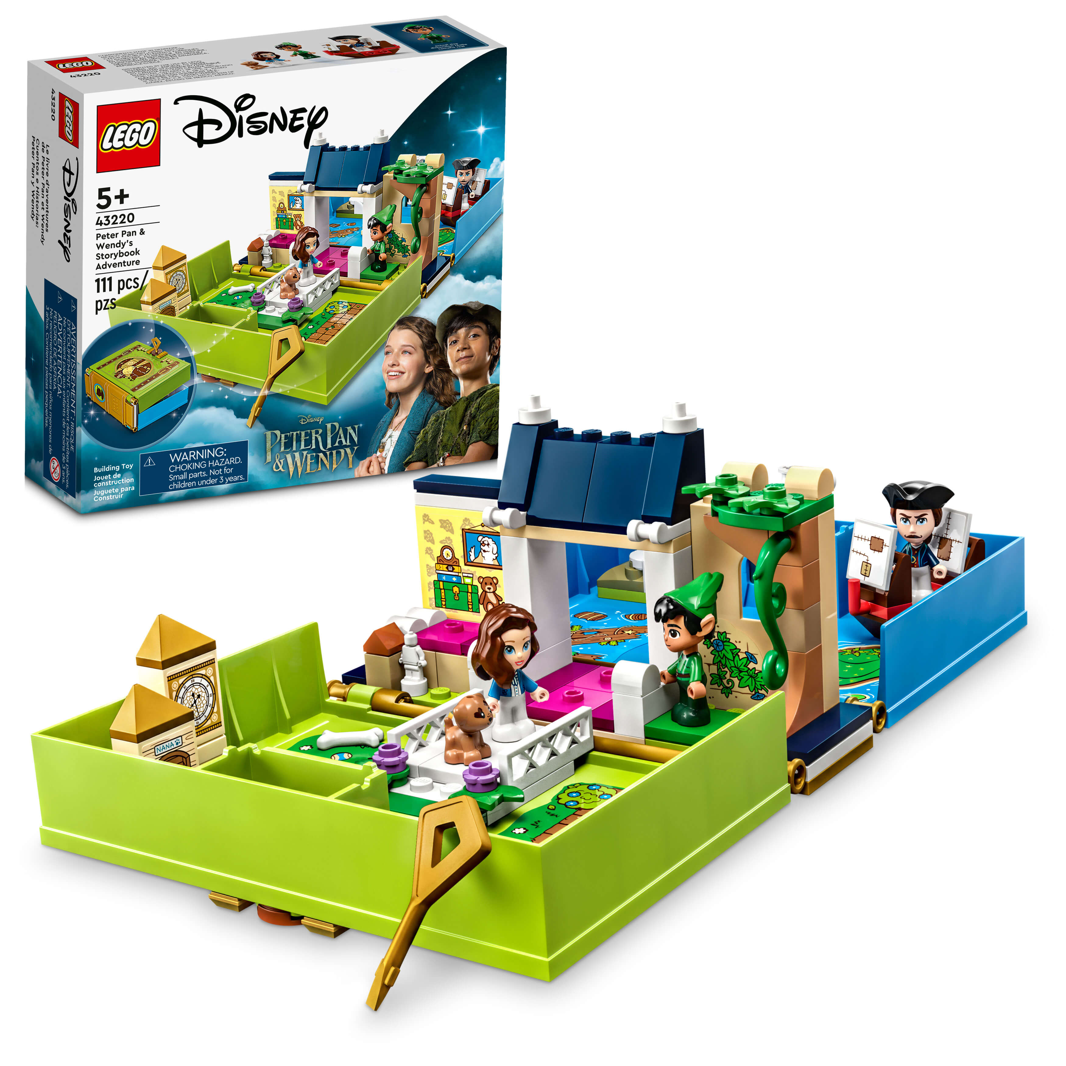 LEGO® Disney Peter Pan & Wendys Storybook Adventure 43220 (111 Pieces)