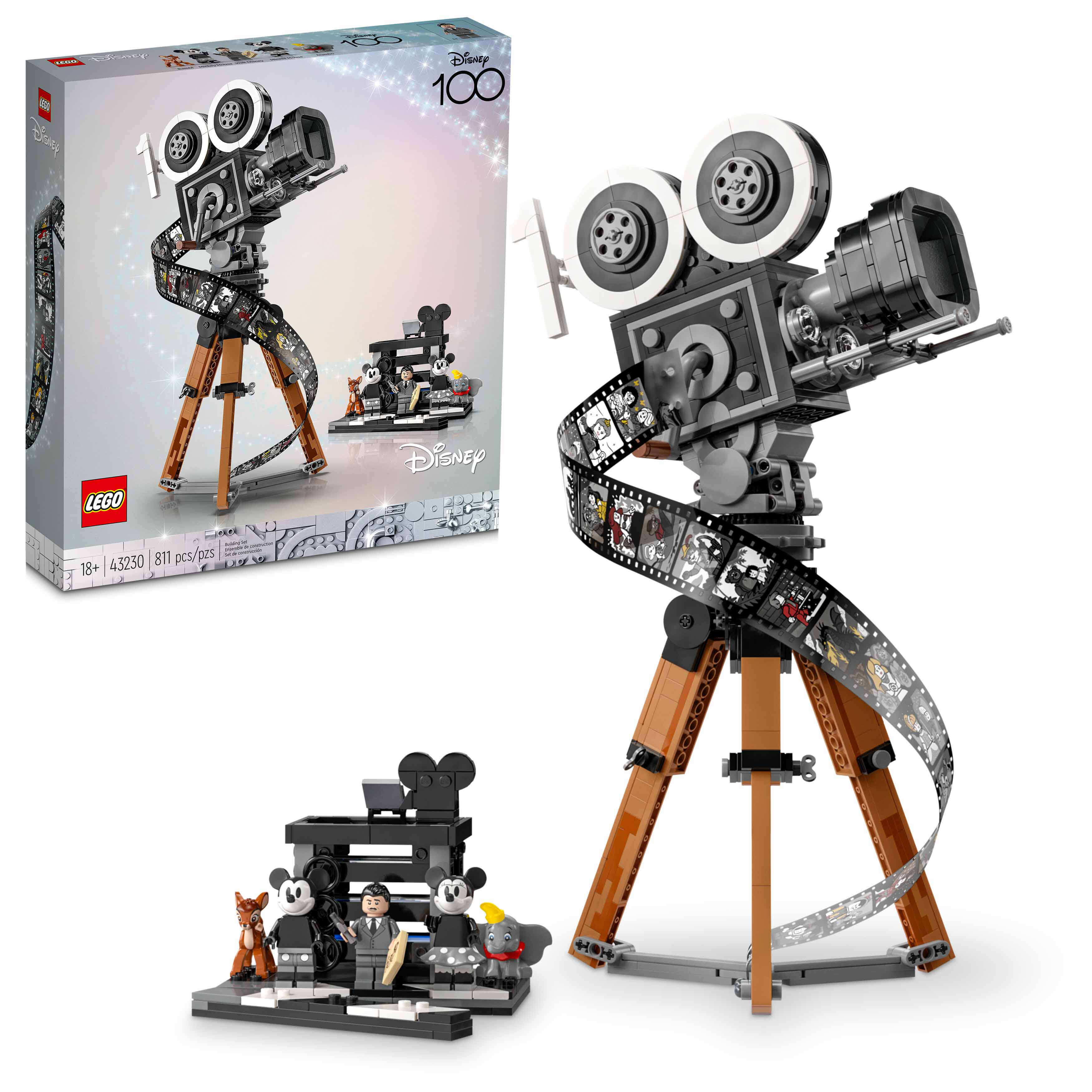 LEGO� | Disney Walt Disney Tribute Camera 43230 Building Kit (811 Pieces)