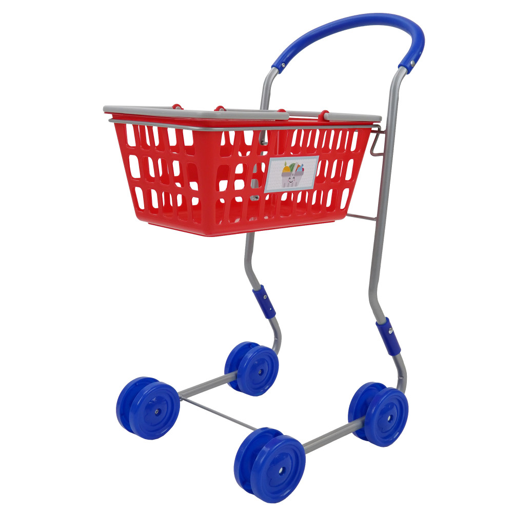 2-in-1 Red Shopping Cart