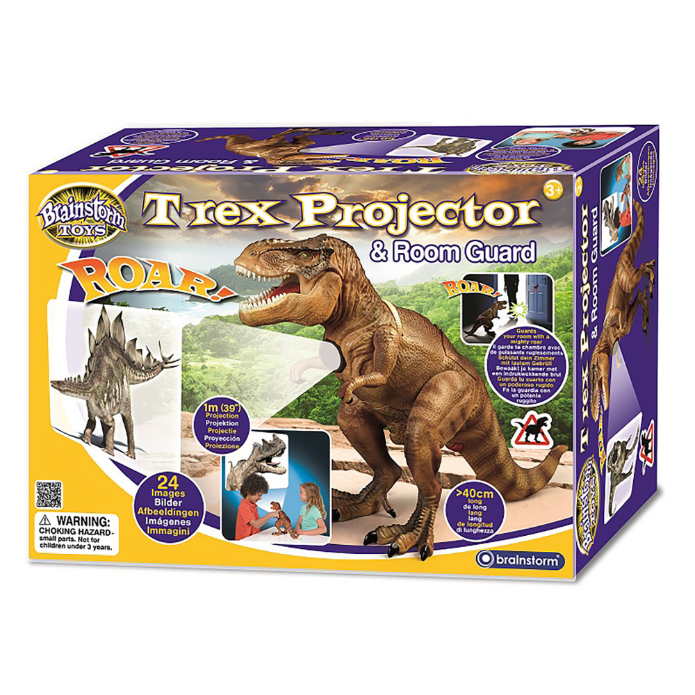 Brainstorm Toys T Rex Projector and Room Guard - 24 Images - Guards Your Room with a Mighty Roar