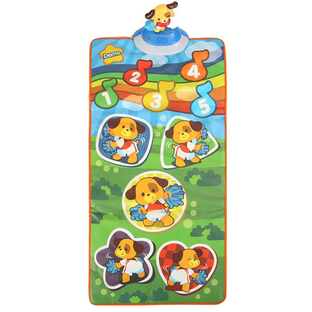 Little Virtuoso Dancing Dawgs Toddler Play Mat, Ages 18 Months to 5 Years