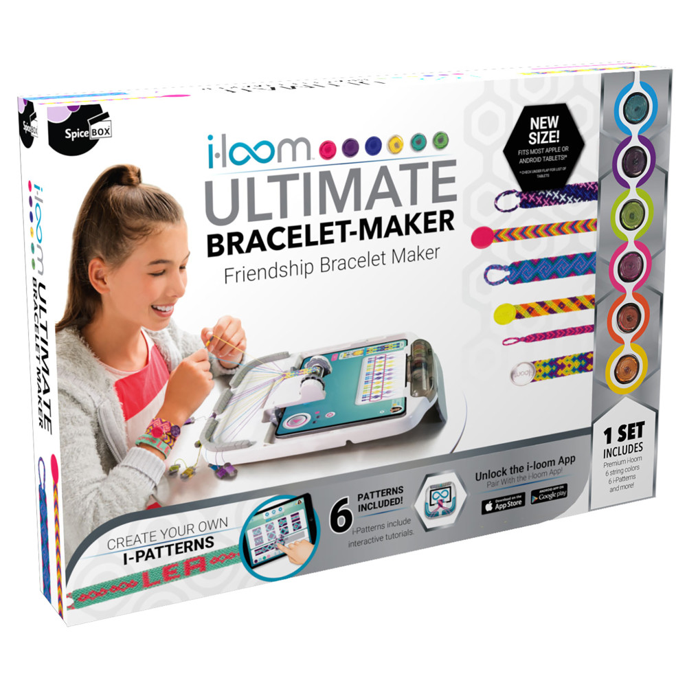 SpiceBox, i-Loom Bracelet Maker, friendship bracelet making kit