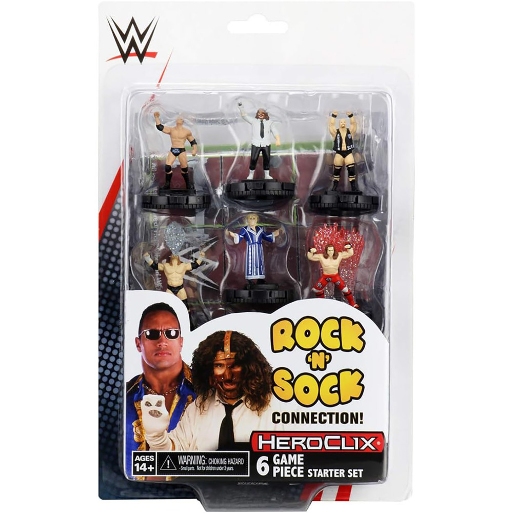 WWE HeroClix: The Rock ?n? Sock Connection 2-Player Starter Set