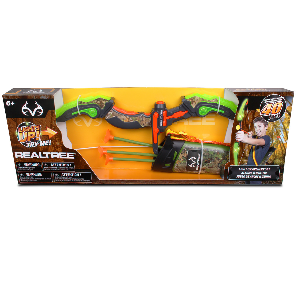 NKOK RealTree: Light-Up Archery Set 24.5" - Green