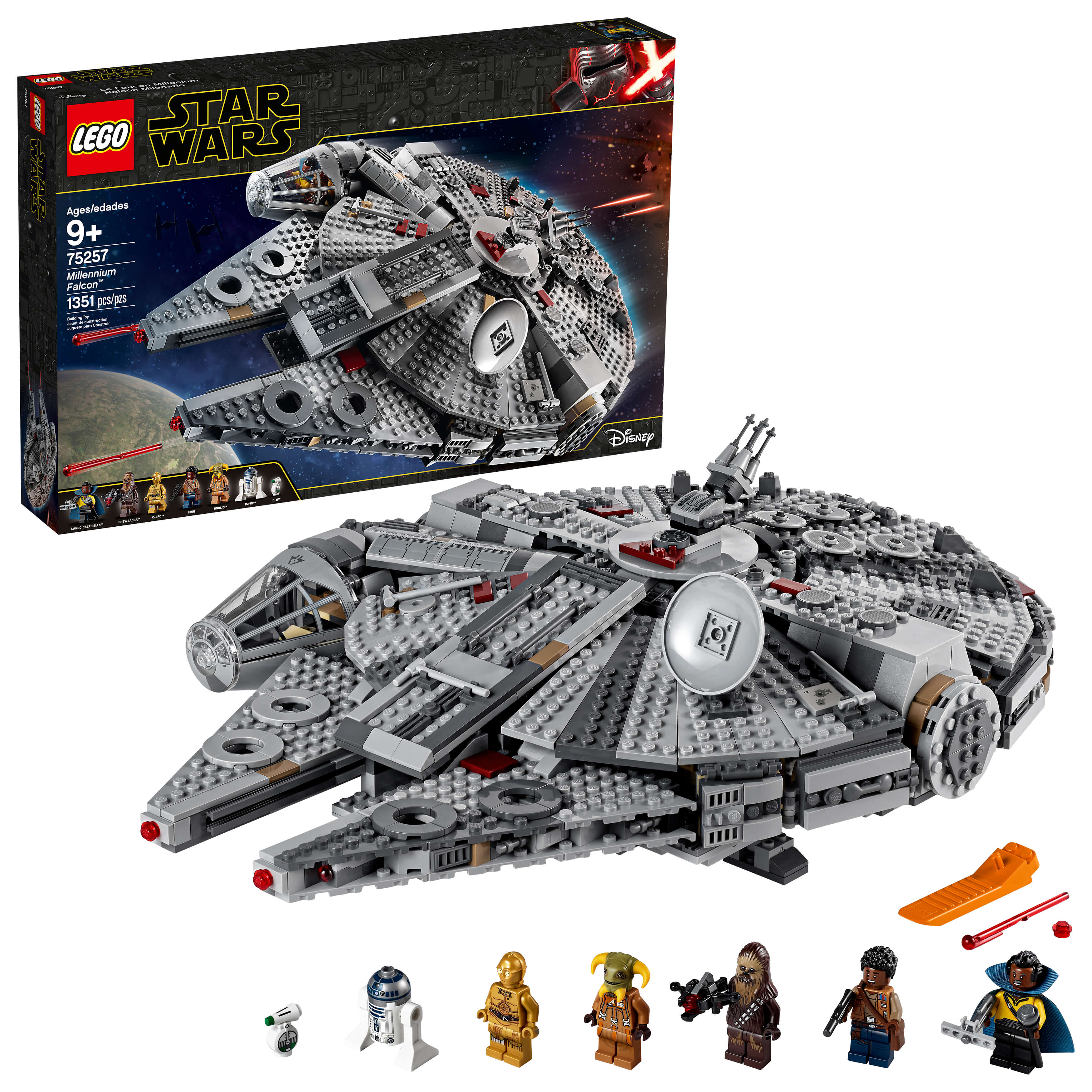 LEGO® Star Wars: The Rise of Skywalker Millennium Falcon 75257 Building Kit (1,351 Pieces)