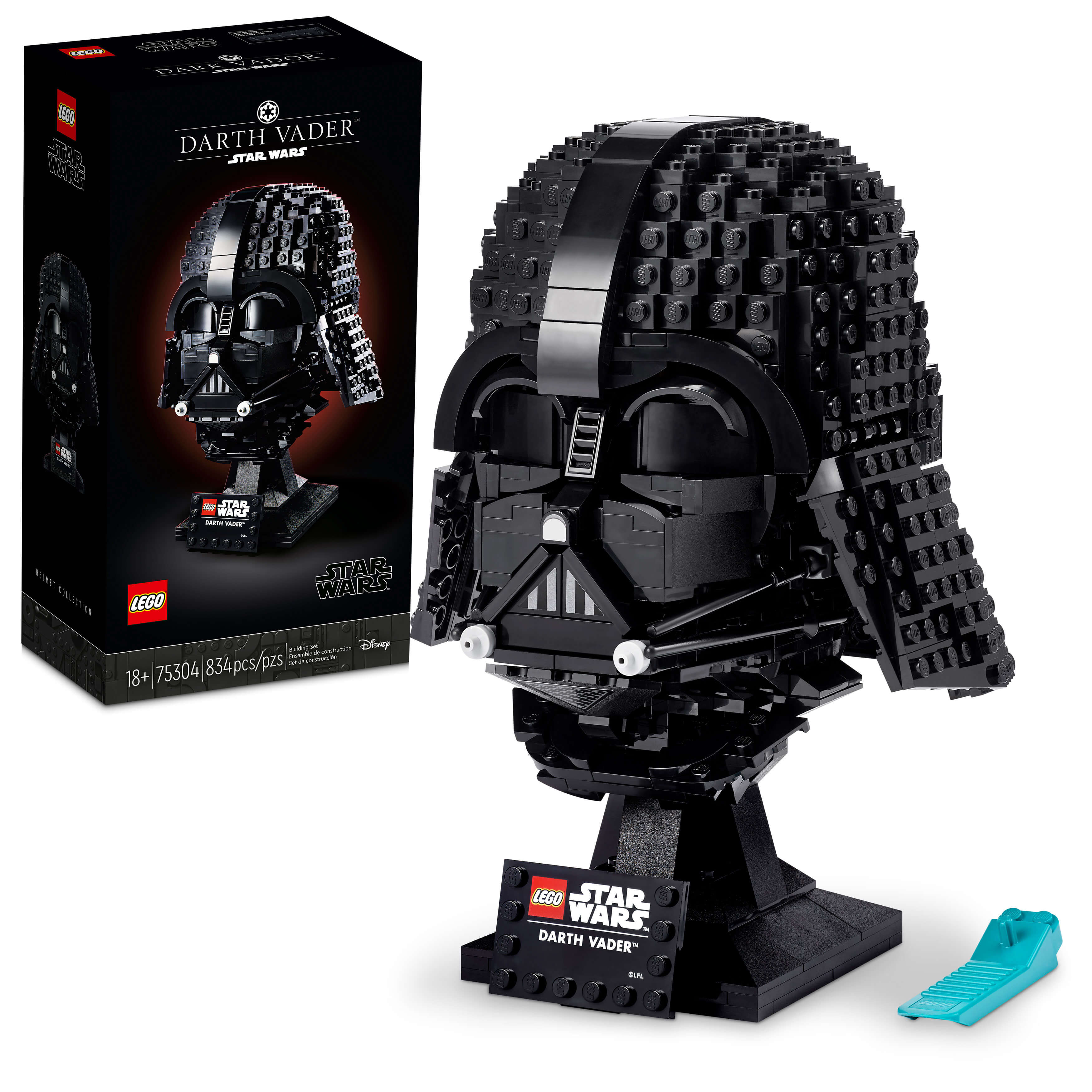 LEGO® Star Wars® Darth Vader Helmet 75304 Collectible Building Kit (834 Pieces)