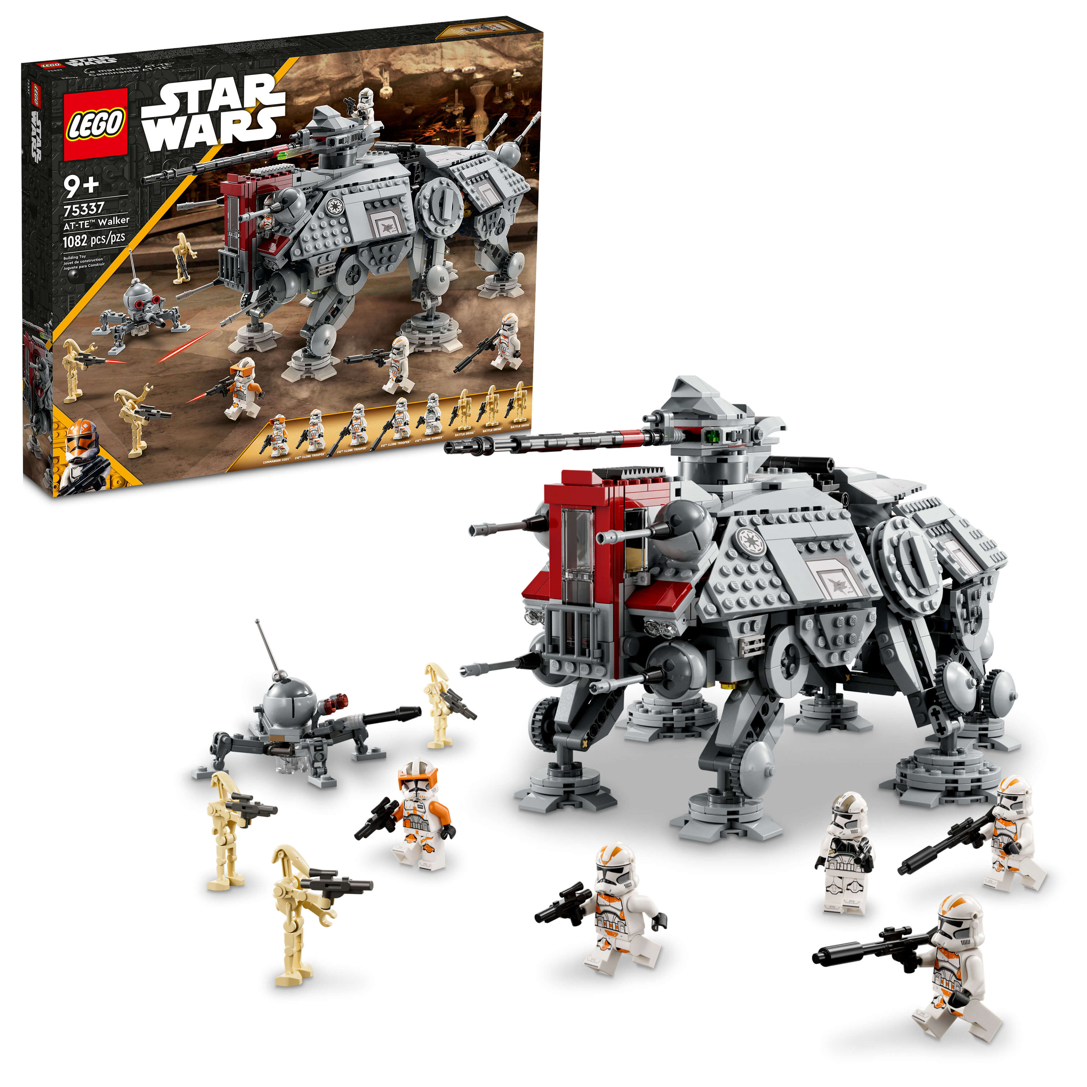 LEGO® Star Wars® AT-TE Walker 75337 Building Kit (1,082 Pieces)