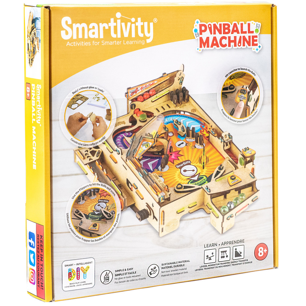 Smartivity DIY Toy Tabletop Pinball Machine