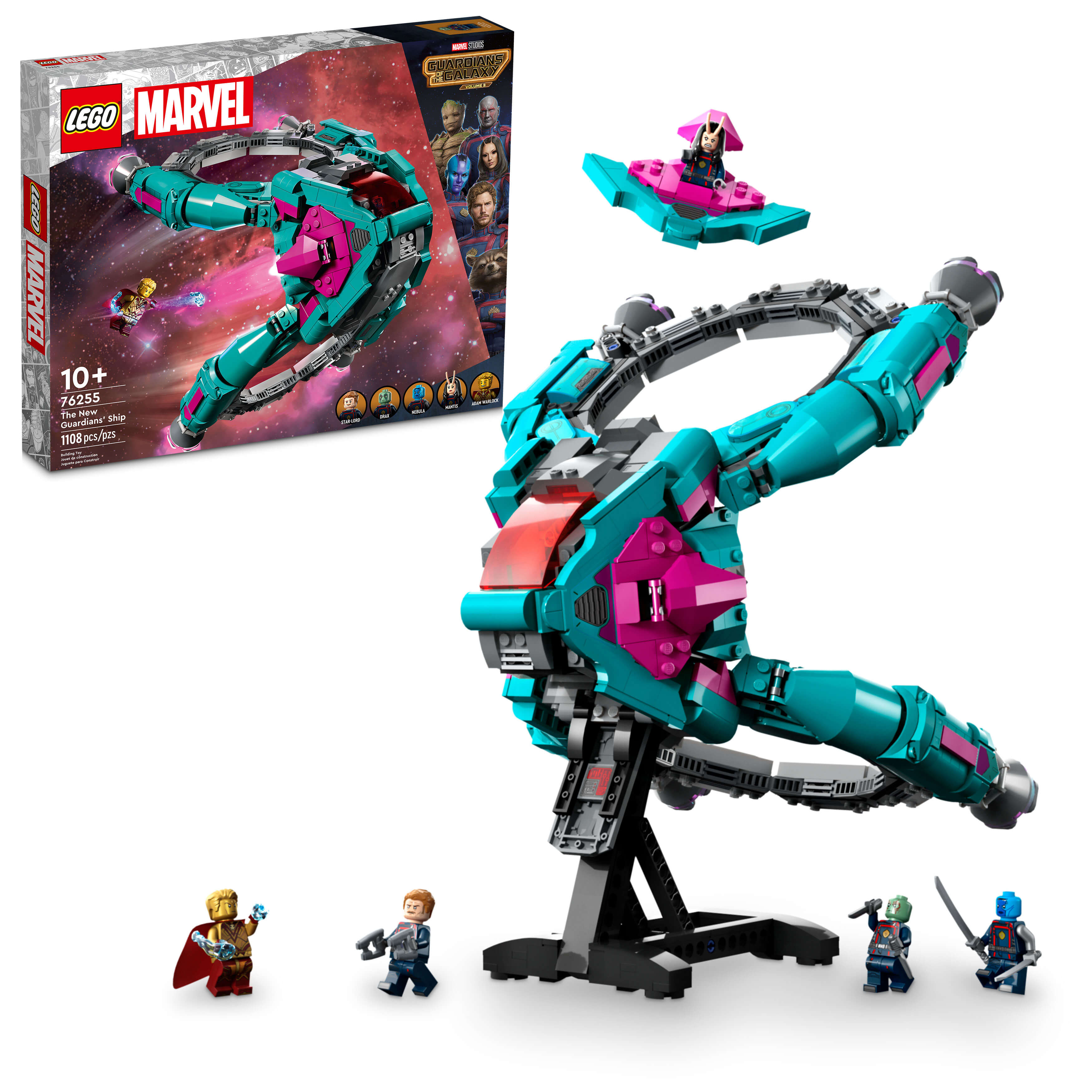 LEGO® Marvel The New Guardians Ship 76255 Building Toy Set (1,108 Pieces)