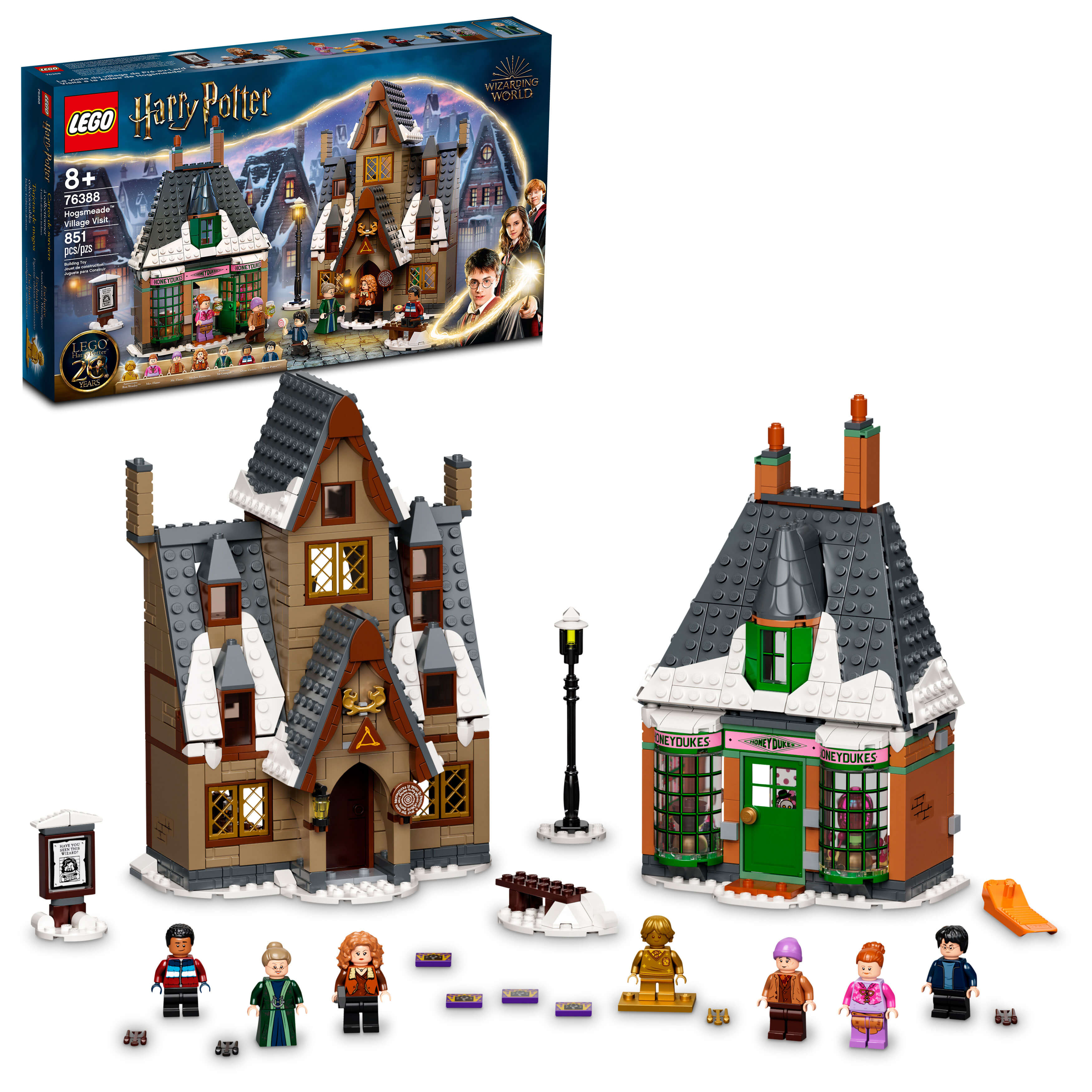 LEGO® Harry Potter® Hogsmeade Village Visit 76388 Building Kit (851 Pieces)