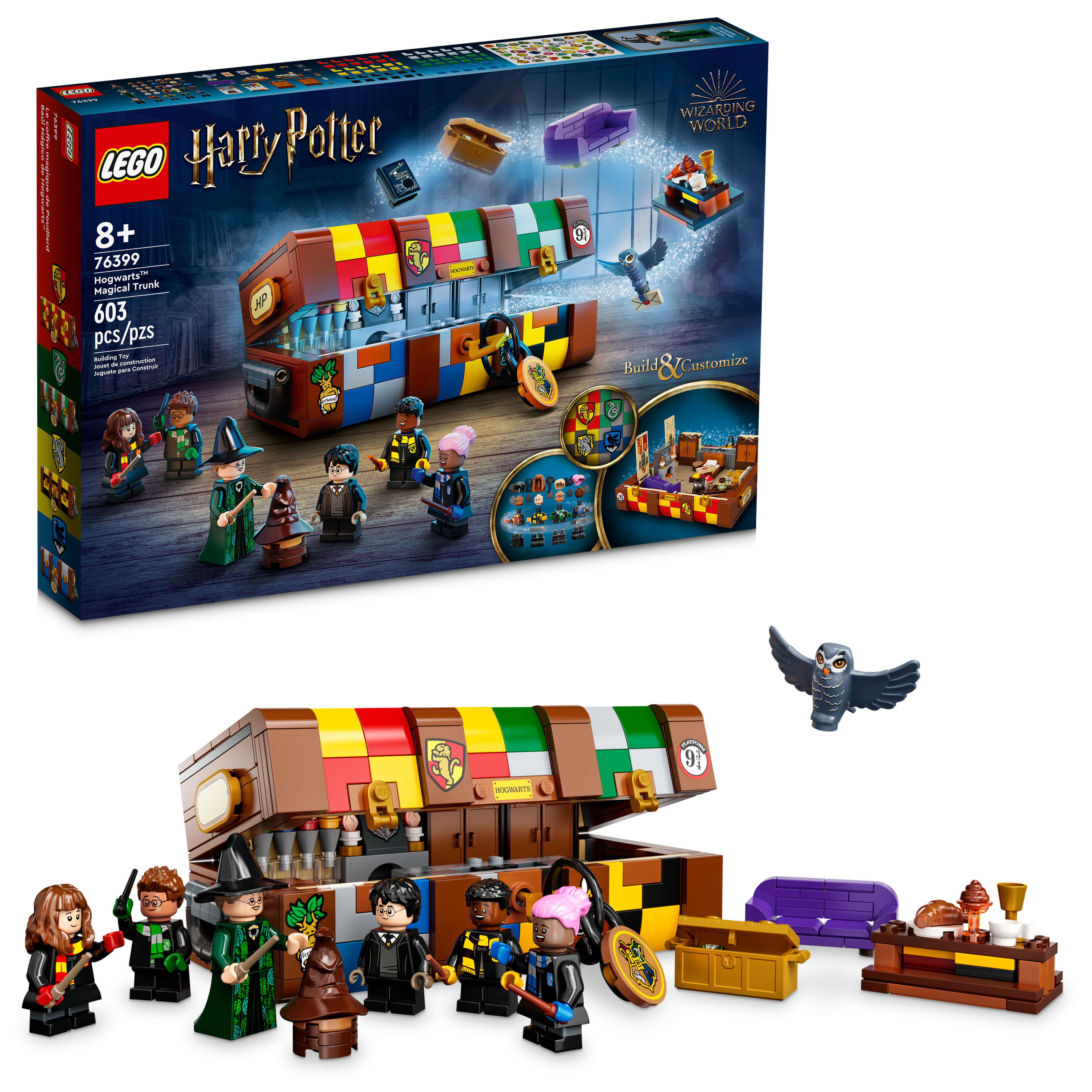 LEGO® Harry Potter® Hogwarts Magical Trunk 76399 Building Kit (603 Pieces)