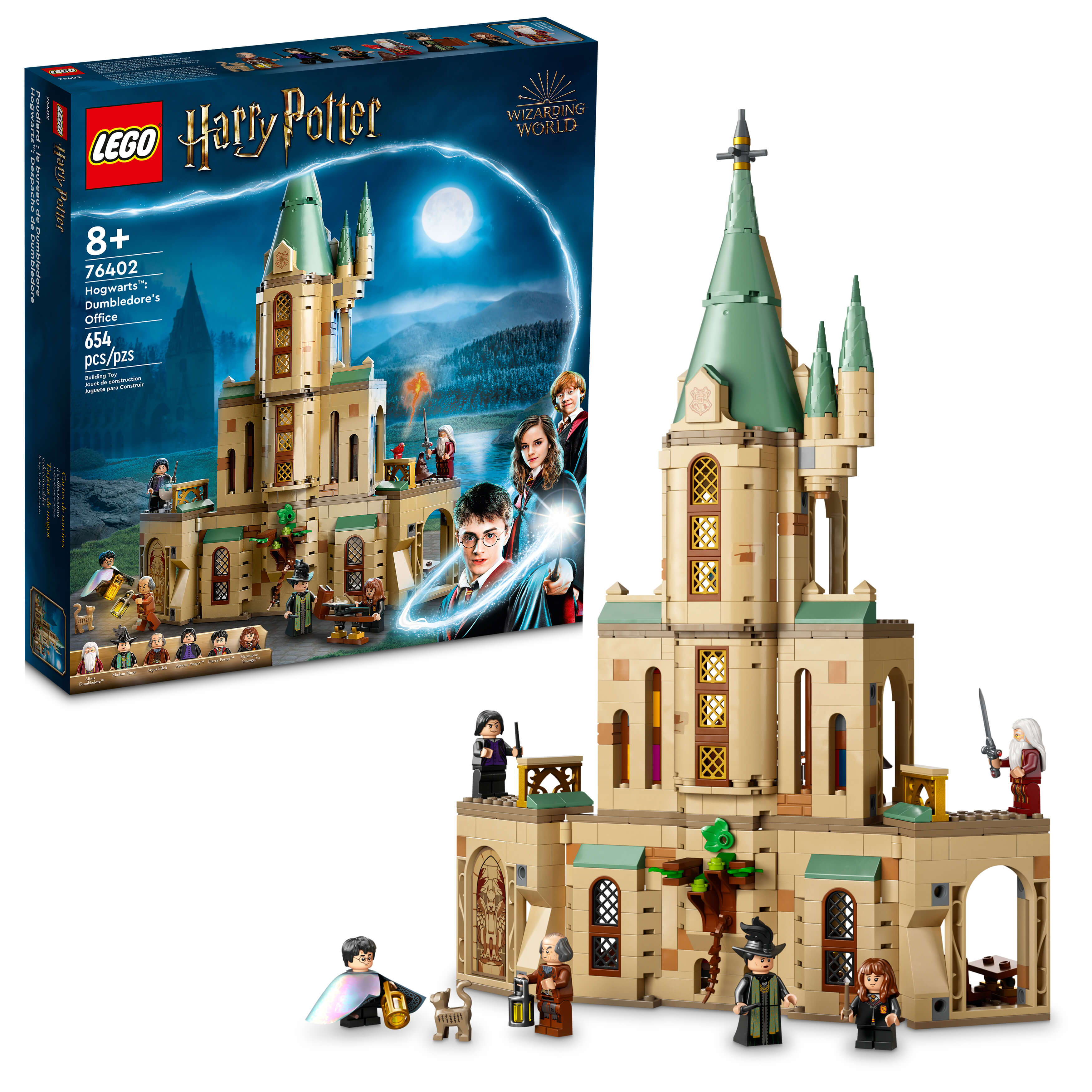 LEGO® Harry Potter® Hogwarts: Dumbledores Office 76402 Building Kit (654 Pieces)