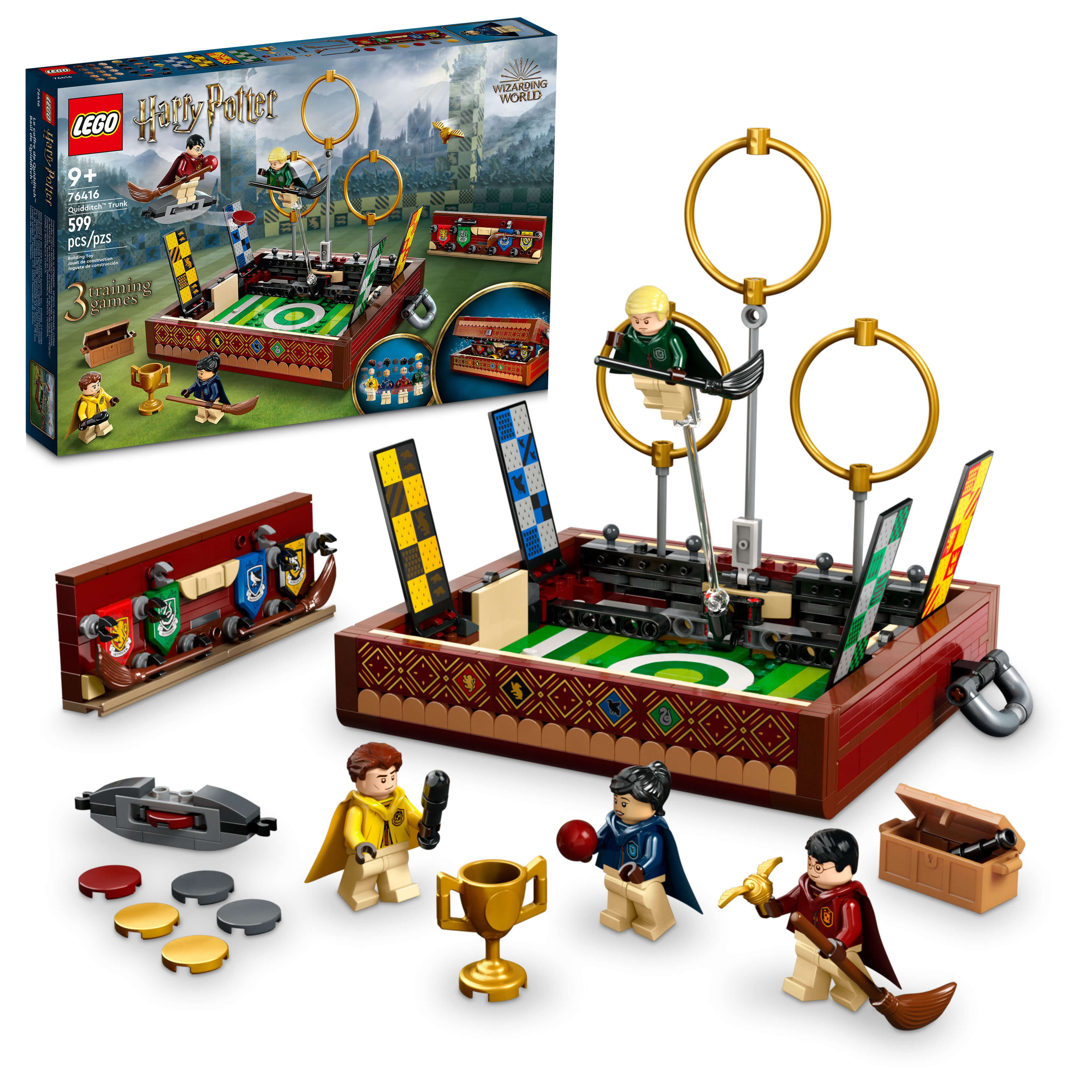 LEGO� Harry Potter� Quidditch� Trunk 76416 Building Toy Set (599 Pieces)