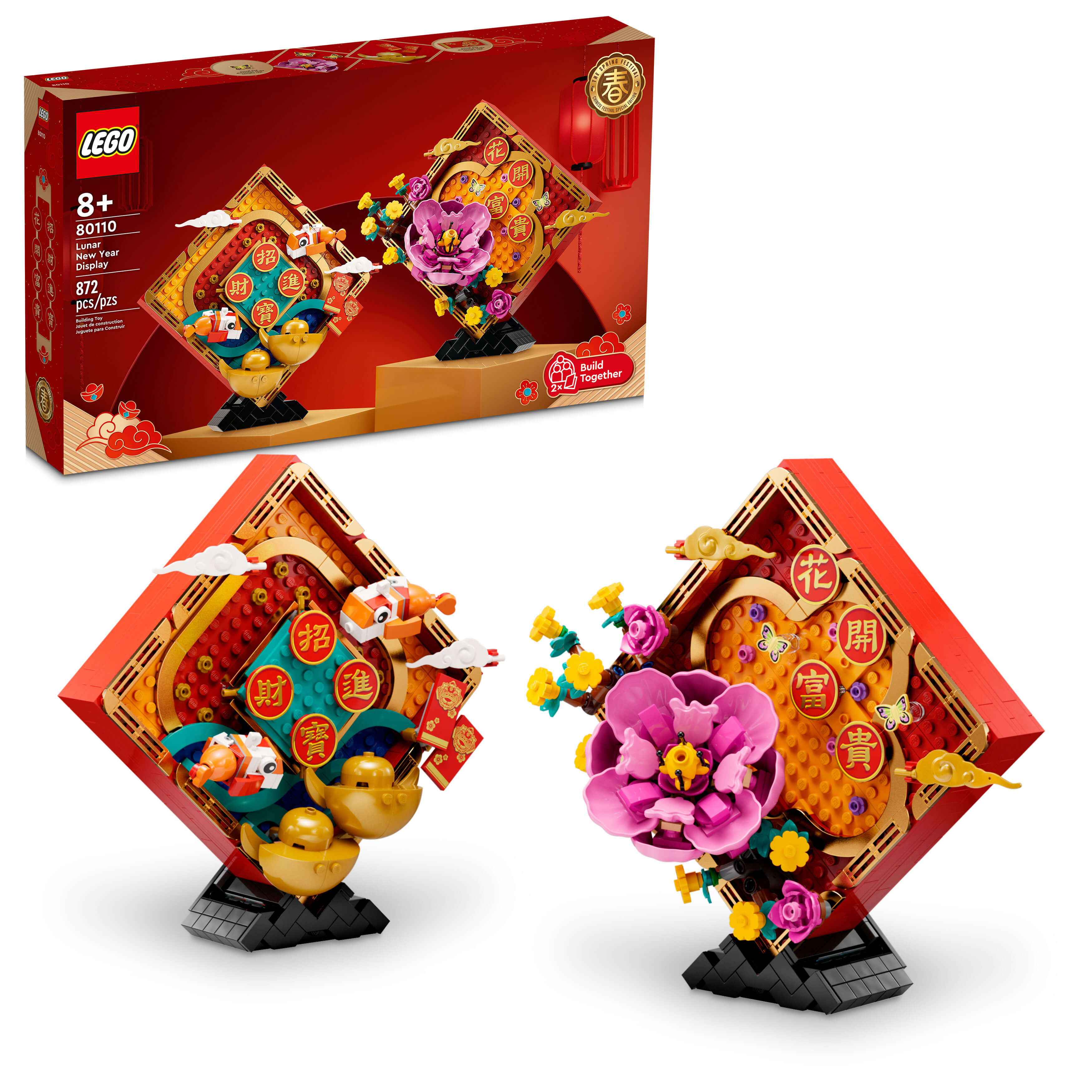 LEGO® Lunar New Year Display 80110 Building Toy Set (872 Pieces)