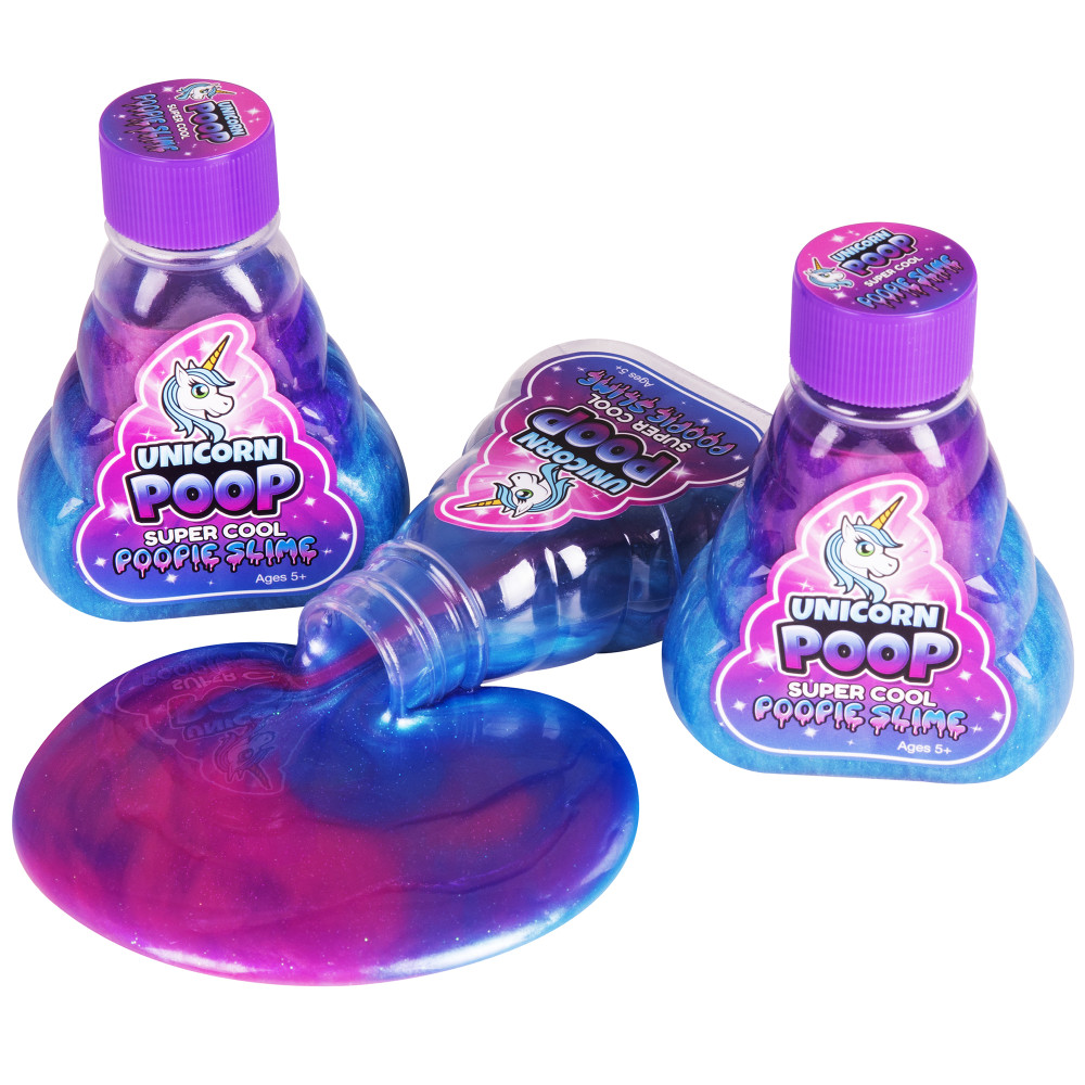 Super Cool Slime: Unicorn Poop Pack Of 3
