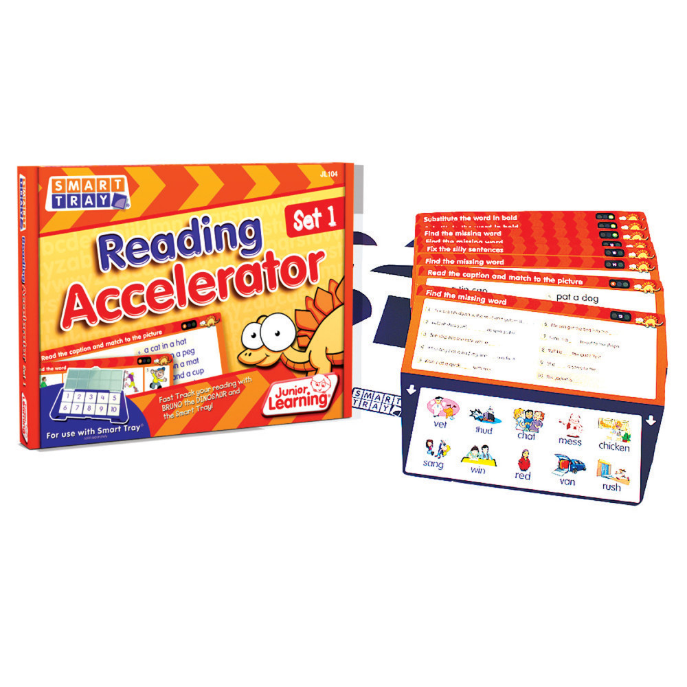 Reading Accelerator Junior Learning for Ages 5+ Kindergarten Learning, Language Arts, Perfect for Home School, Educational Resources
