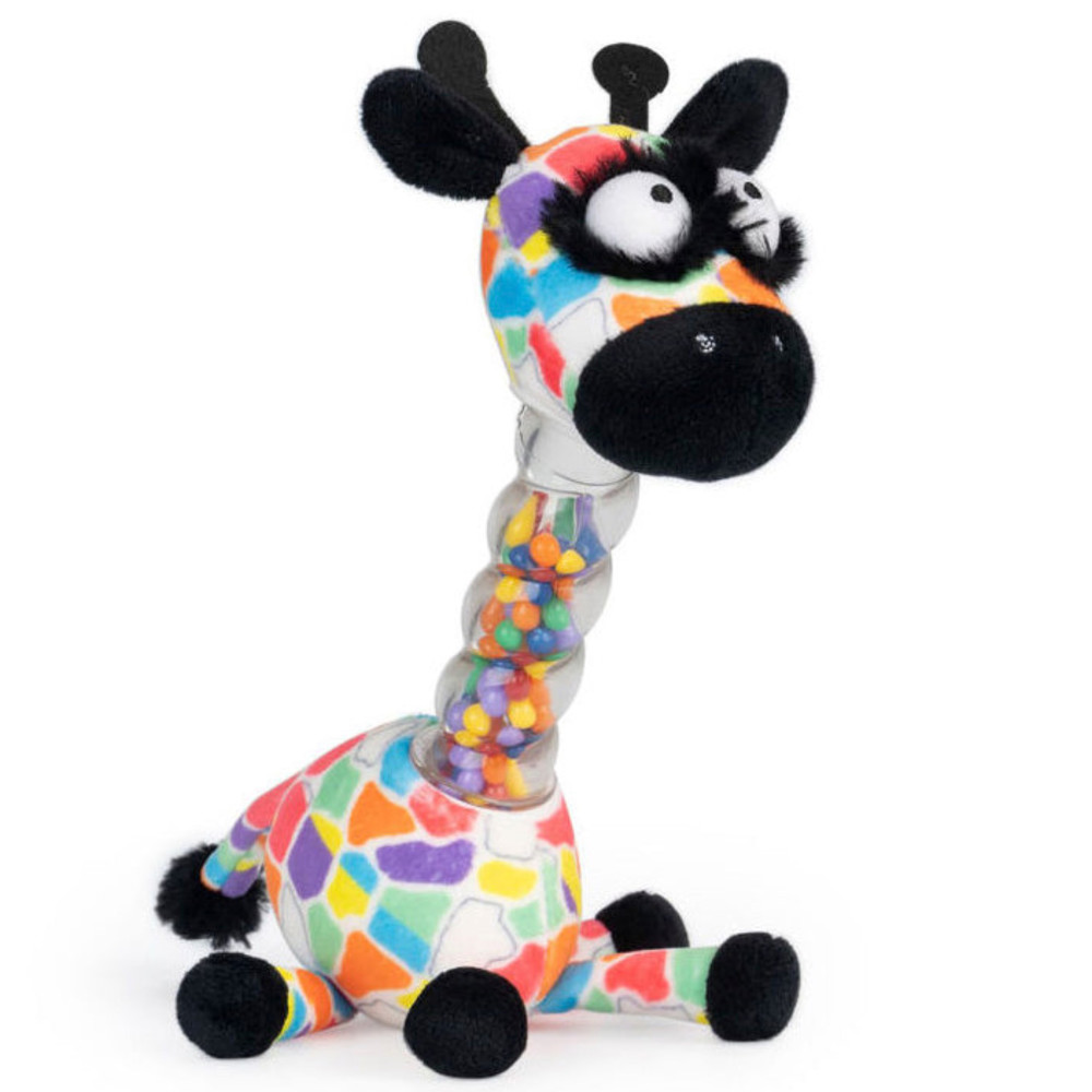 Inklings Baby Jaffy the Fringed Footed Giraffe Baby Rattle and Shaker Plush Toy