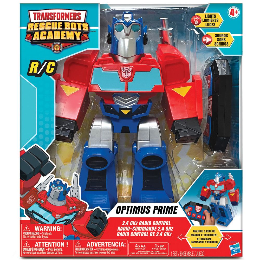 Hasbro: Transformers Rescue Bots Academy: Optimus Prime RC Robot